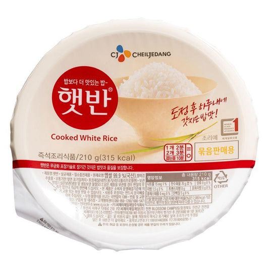 (Case) CJ Hetbahn Cooked White Rice 210g*36