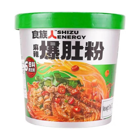 (Case) Shizu Energy Spicy Beef Tripe Vermicelli 食族人 麻辣爆肚粉 150g*12