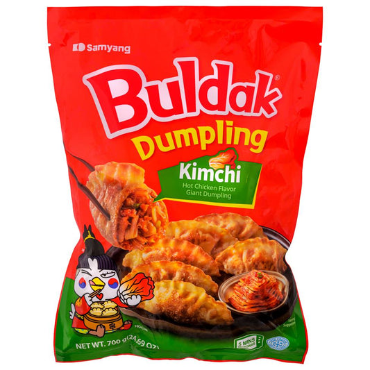 ❄️ Samyang Buldak Hot Chicken Flavour Giant Dumpling (Kimchi) 불닭왕교자 10 x 700g