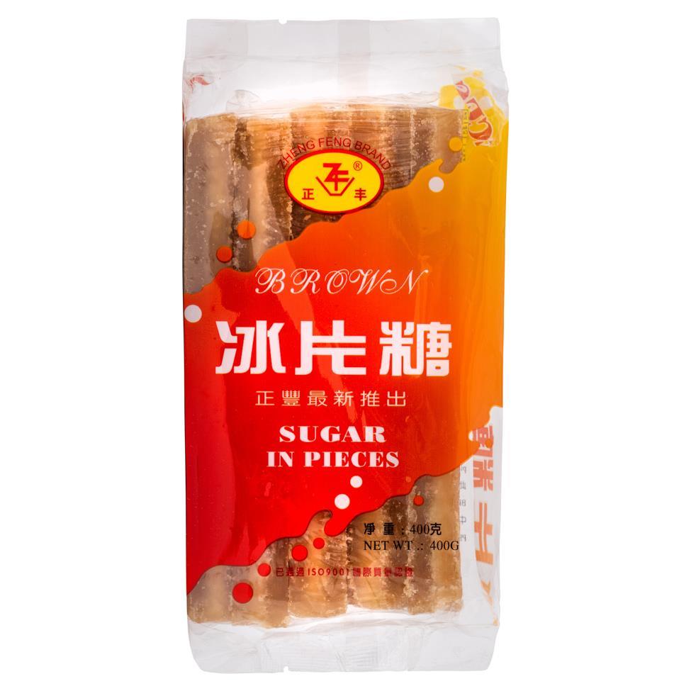 (Case) Zheng Feng Brown Sugar in Pieces 正豐 冰片糖 400g*50