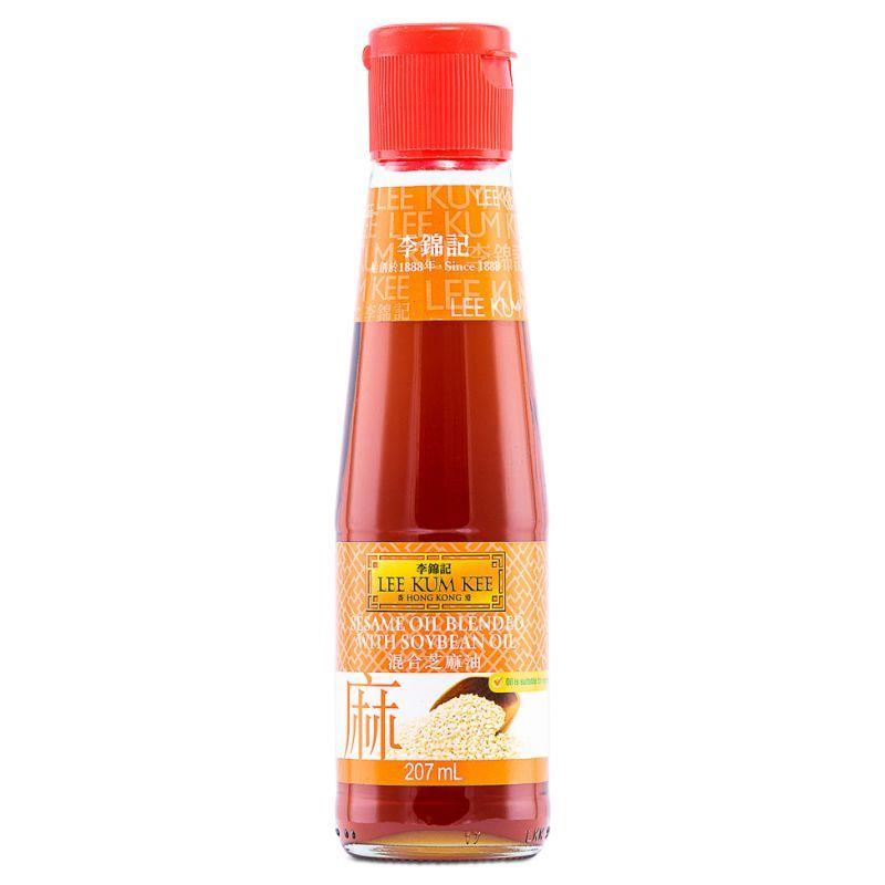 Lee Kum Kee Sesame Oil Blended with Soybean Oil 李錦記 混合芝麻油 12 x 207ml