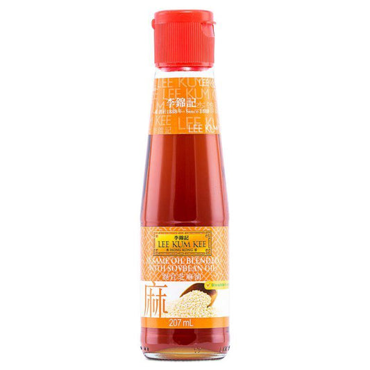 Lee Kum Kee Sesame Oil Blended with Soybean Oil 李錦記 混合芝麻油 12 x 207ml