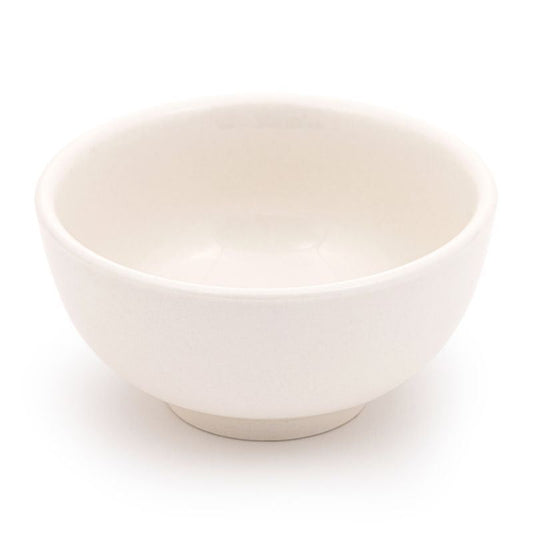 (8) 4.5' White Ceramic Rice Bowl