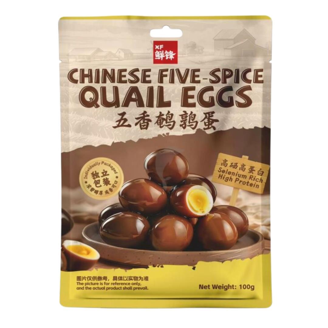 (Case) Xian Feng Chinese Five Spice Quail Eggs 鮮鋒 五香鵪鶉蛋 100g*20