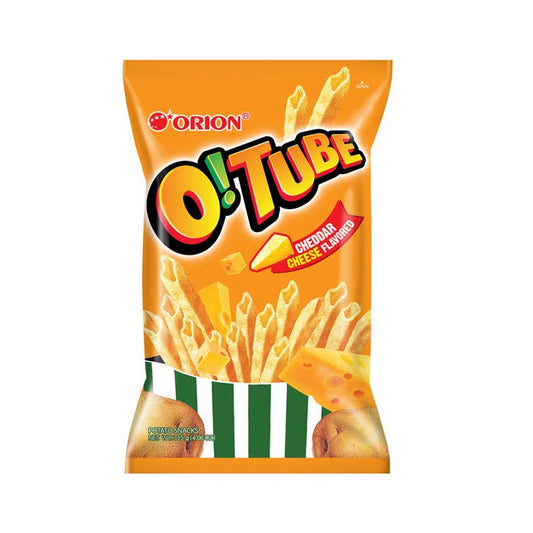 (Case) Orion O!Tube Potato Snacks (Cheddar Cheese Flavour) 115g*12