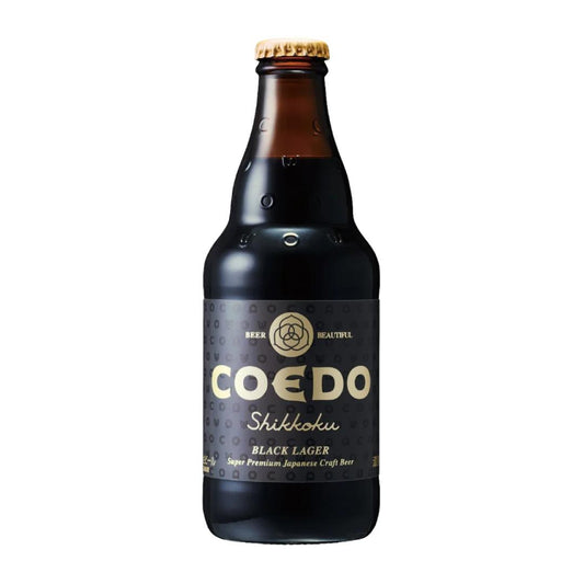 Coedo Shikkoku Black Lager Beer 漆黒 (ABV 5%) 24 x 330ml