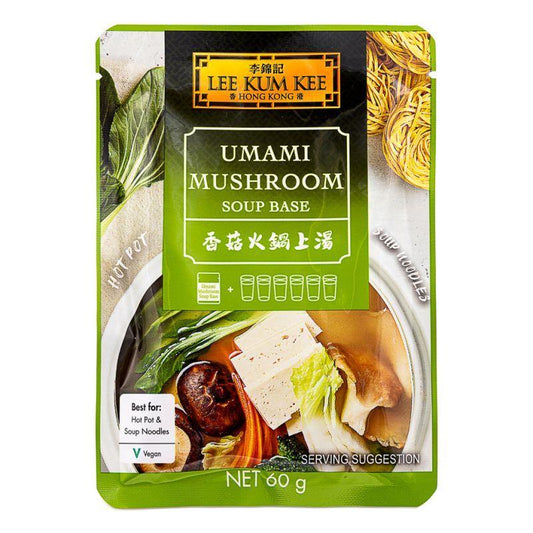 Lee Kum Kee Umami Mushroom Soup Base 李錦記 香菇火鍋上湯 12 x 60g