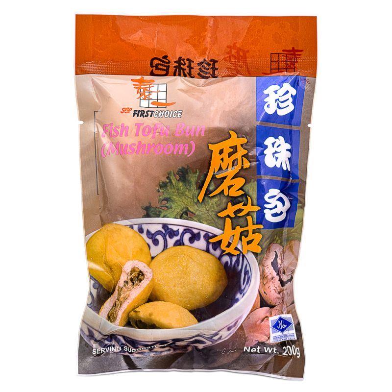 ❄️ First Choice Fish Tofu Bun (Mushroom) 泰一 珍珠包蘑菇 50 x 200g