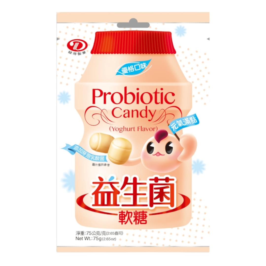 (Case) Liuh De Probiotic Candy (Yoghurt Flavour) 綠得 益生菌軟糖 75g*20