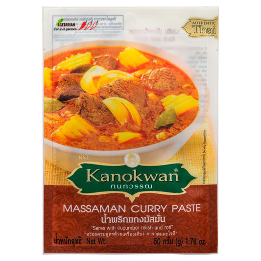 (Case) Kanokwan Massaman Curry Paste 50g*12