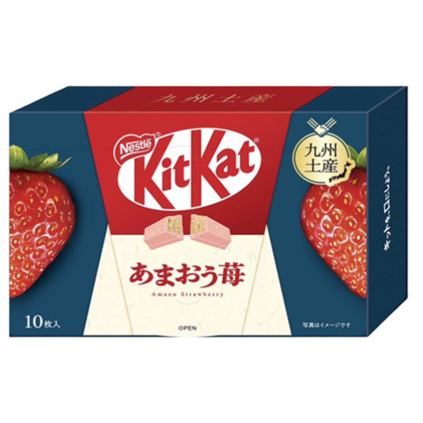 Nestle Mini Kit Kat (Ganwang Strawberry Flavour) (10 pcs) 30 x 116g