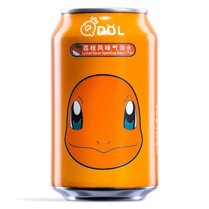 (Case) QDOL Pokemon Sparkling Water (Lychee Flavour) 夢可寳 荔枝風味氣泡水 330ml*24