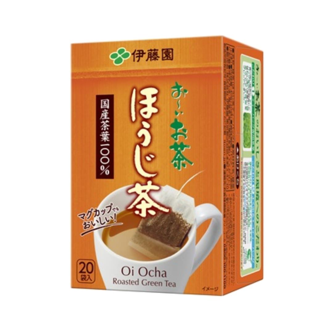 (Case) Itoen Oi Ocha Hojicha Roasted Green Tea Eco Tea Bag 36g*10