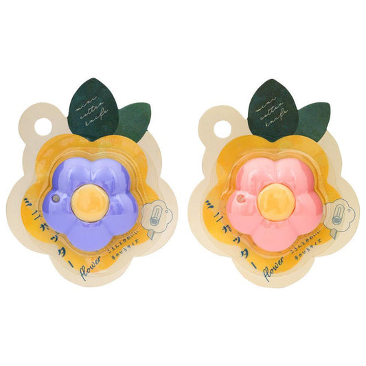 (Case) Flower Mini Cutter Knife 花朵造型 迷你美工刀 *12