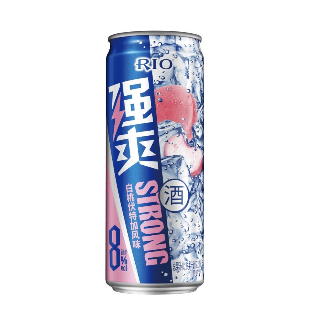 (Case) Rio Strong Cocktail (Peach Vodka Flavour) 強爽系列 白桃伏特加風味雞尾酒 (ABV 8%)*12