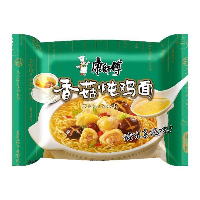 (Case) Master Kong Mushroom and Stewed Chicken Noodle 康師傅 香菇燉雞味麵 100g*30