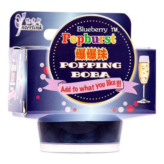 (Case) RW Popburst Popping Boba (Blueberry Flavour) 一直旺 爆爆珠 (藍莓味) 130g*24