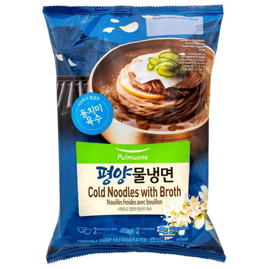 ❄️ Pulmuone Cold Noodles with Broth 12 x 846g