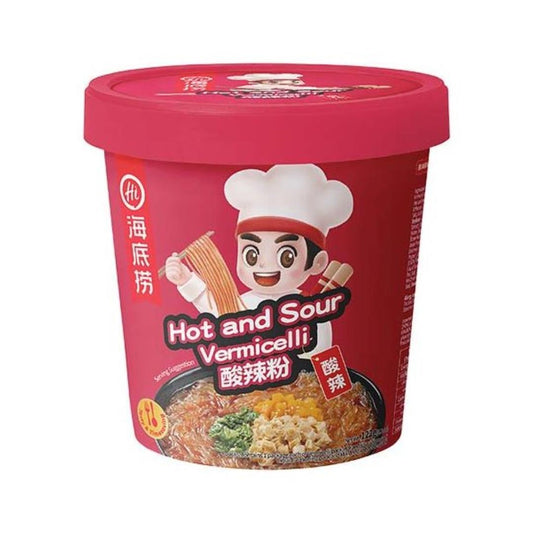 (Case) Haidilao Instant Cup Vermicelli (Spicy & Sour Flavour) 122g*12