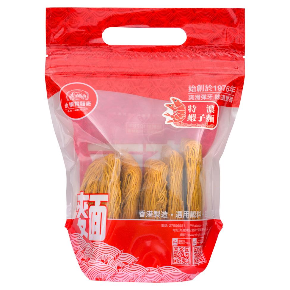 (Case) Wing Lok Noodle Factory Premium Shrimp Roe Noodle (Thin) 225g*40