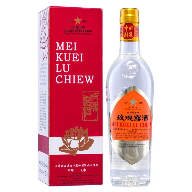 (Case) Golden Star Brand Mei Kuei Lu Chiew 金星牌 玫瑰露酒 (ABV 54%) 500ml*24