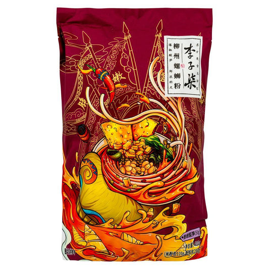 (Case) Li Zi Qi Artificial Snail Vermicelli (Pepper & Sour Bamboo Shoot Flavour) 李子柒 柳州螺螄粉 (爆椒酸筍) 400g*20