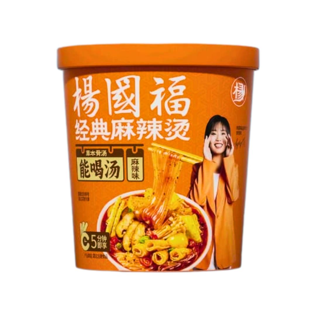 Yang Guo Fu Malatang Hot Pot Cup with Vermicelli (Hot & Spicy) 楊國福 經典麻辣燙 (麻辣味) 18 x 121g