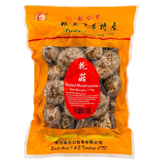 (Case) East Asia Brand Dried Mushroom 東亞牌 花菇 170g*30