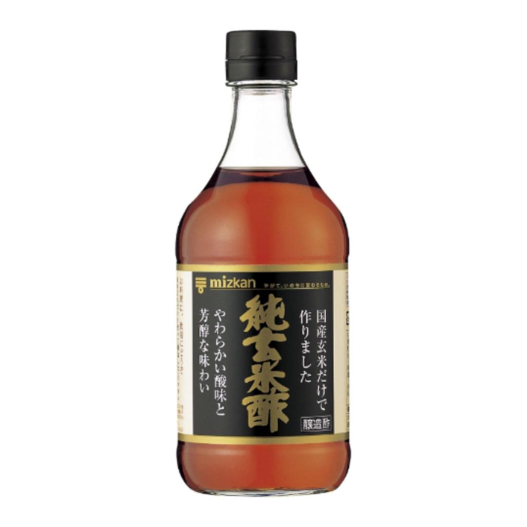 (Case) Mizkan Pure Unpolished Brown Rice Vinegar 純玄米酢 500ml*12