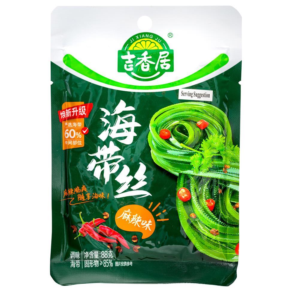 (Case) Ji Xiang Ju Spicy and Hot Shredded Kelp (L) 88g*50