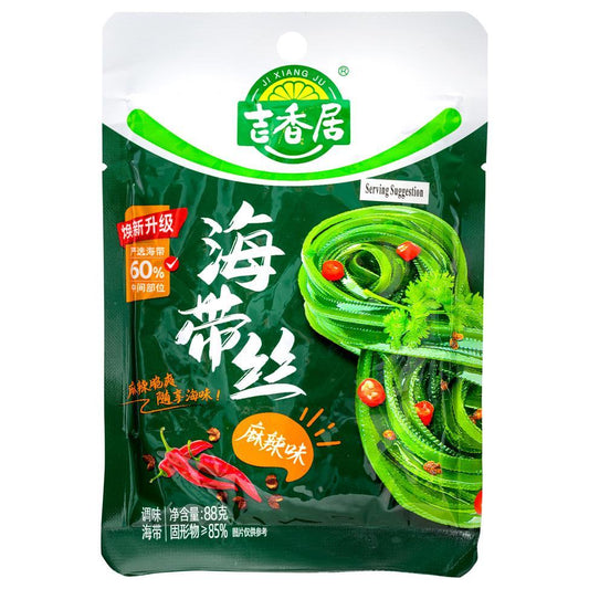 (Case) Ji Xiang Ju Spicy and Hot Shredded Kelp (L) 88g*50