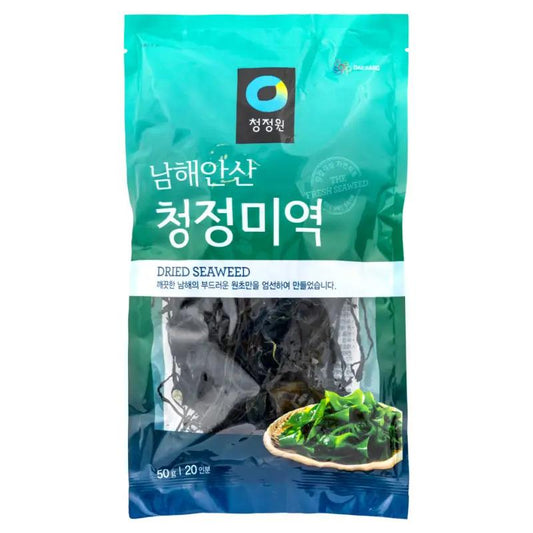 (Case) Chung Jung One Dried Seaweed (Sliced) 청정자른미역 50g*30