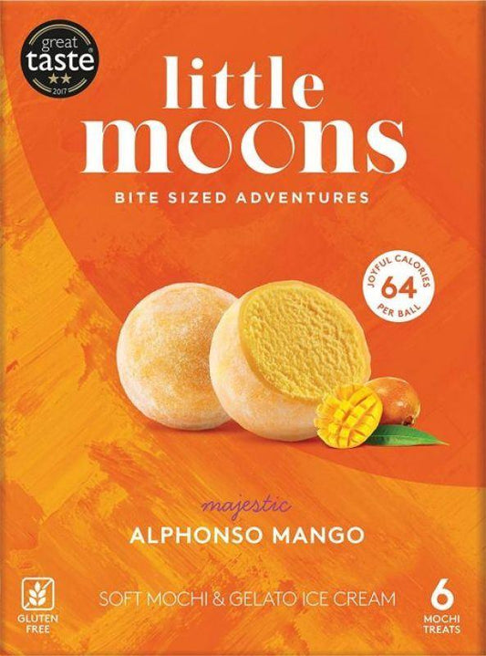 ❄️ Little Moons Mochi Ice Cream (Alphonso Mango) 10 x 192g (6 x 32g)