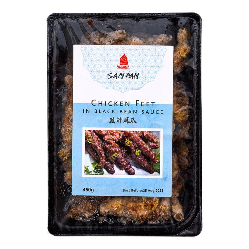 ❄️ Sam Pan Chicken Feet in Black Bean Sauce 舢舨 豉汁鳳爪 24 x 450g