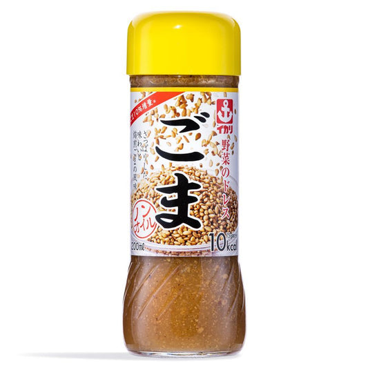 (Order) Ikari Non-Oil Dressing (Sesame) イカリ ノンオイル ごまドレッシング 200ml*10*2