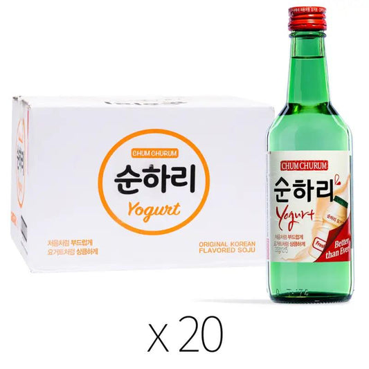 (Case) Chum Churum Yogurt Soju (ABV 12.0%) 350ml*20
