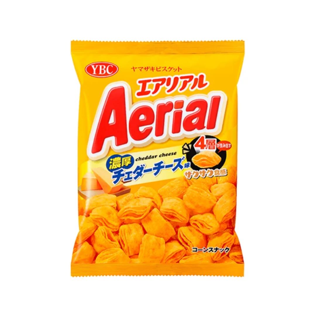 (CASE) YBC Aerial Four-layer Crisps (Cheddar Cheese Flavour) 65g*12*2