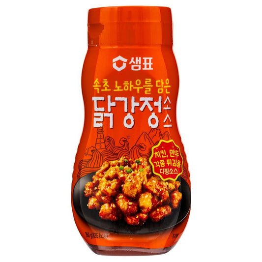 (Case) Sempio Sweet & Spicy (Dakgangjeong) Sauce For Korean Fried Chicken 닭강정소스 360g*12