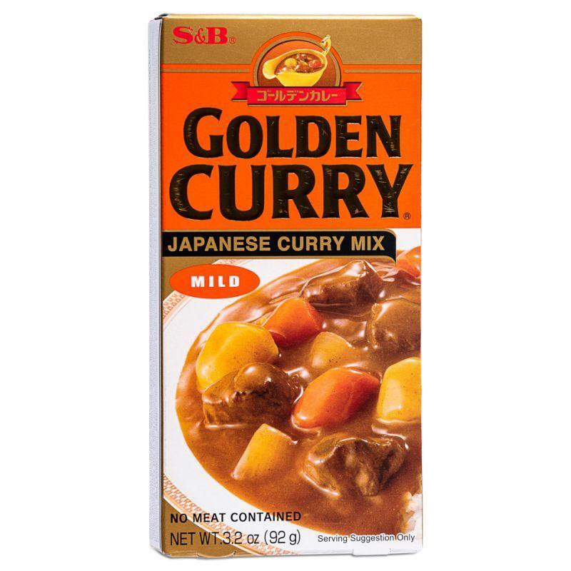 (Case) S&B Golden Curry Japanese Curry Mix (Mild) 92g*24