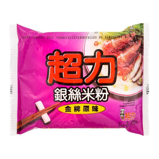 (Case) Chewy Instant Rice vermicelli (Original Flavour) 超力 銀絲米粉 (金牌原味) 65g*30