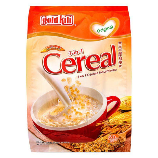 (Case) Gold Kili Original Cereal 金麒麟 原味麥片 600g (20*30g)*24