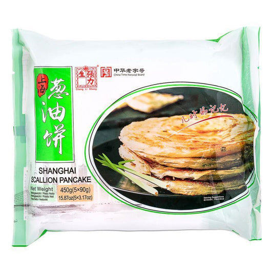 ❄️ Chang Li Sheng Shanghai Scallion Pancake 張力生 上海蔥油餅 450g 90 x 5g