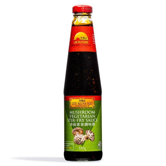 Lee Kum Kee Mushroom Vegetarian Stir-Fry Sauce (L) 李錦記 香菇素食調味醬 (大) 12 x 510g