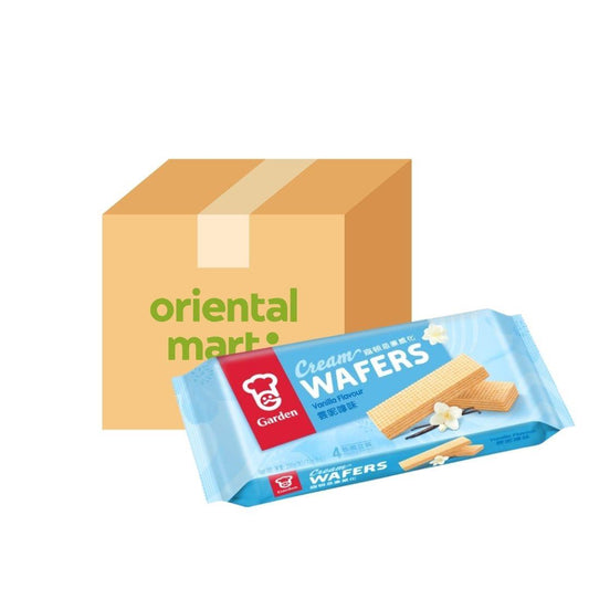 Garden Cream Wafers (Vanilla Flavour) 嘉頓 忌廉威化 (雲呢拿味) 12 x (4 x 50g)