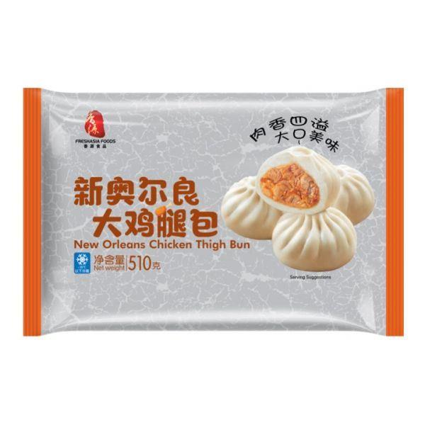 ❄️ Freshasia New Orleans Chicken Thigh Bun 香源 新奧爾良大鷄腿包 510g 12 x 6 pcs