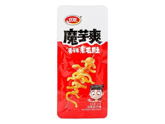 (Case) Weilong Konjac Strips (Hot & Spicy) 衛龍 魔芋爽香辣素毛肚 (18g*20)*18