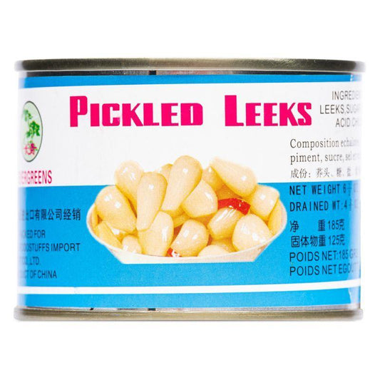 (Case) Evergreens Pickled Leeks 長青牌 蕎頭 185g*100