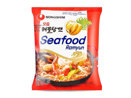 (Case) Nongshim Seafood Ramyun 모듬해물탕면 125g*20