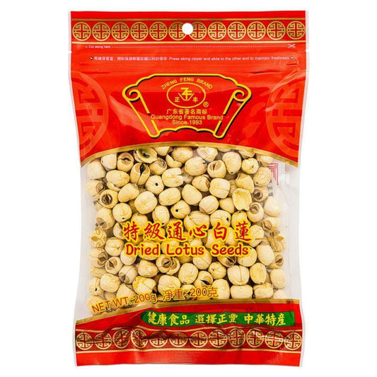 (Case) Zheng Feng Dried Lotus Seeds 正豐 特級通心白蓮 200g*30