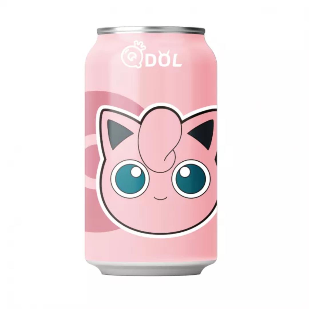 (Case) QDOL Pokemon Sparkling Water (Peach Flavour) 夢可寳 白桃風味氣泡水 330ml*24